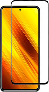 CASE Full Glue для Xiaomi POCO X3 (черная рамка)